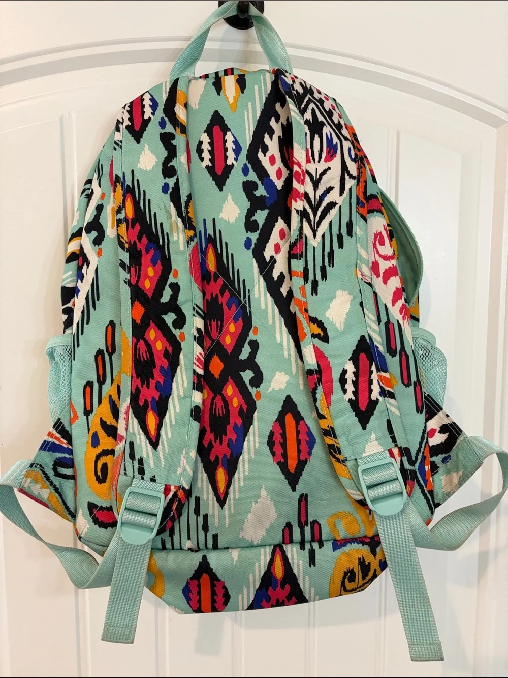 Vera Bradley Mint Ikat Pattern Crossbody or Small Tote